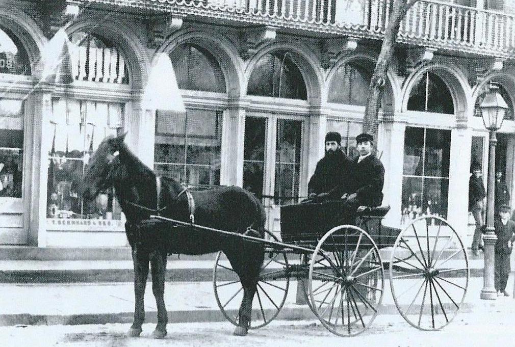Berhard's horse and cart